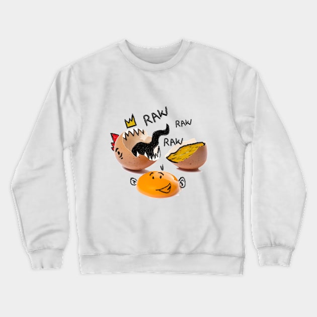 Breakfast Shenanigans Crewneck Sweatshirt by WalterPfander50